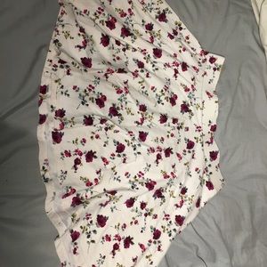 Floral skater skirt